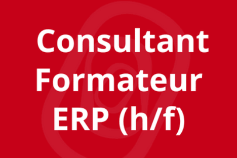 Consultant Formateur - Logiciel de gestion (h/f) en CDI